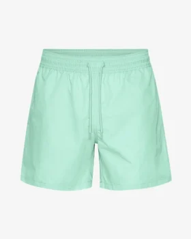 Klassiska badshorts – ljus turkos