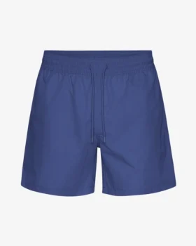 Klassiska badshorts – marinblå
