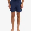 Klassiska badshorts – marinblå
