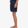 Klassiska badshorts – marinblå