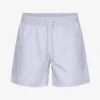 Klassiska badshorts – mjuk lavendel