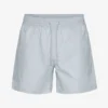 Klassiska badshorts – puderblå