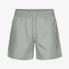 Klassiska badshorts – stålblå