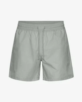Klassiska badshorts – stålblå