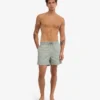 Klassiska badshorts – stålblå
