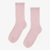 Klassiska Classic Organic damstrumpor – blekt rosa