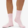 Klassiska Classic Organic damstrumpor – blekt rosa