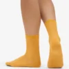Klassiska Classic Organic damstrumpor – bränd gul