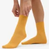 Klassiska Classic Organic damstrumpor – bränd gul