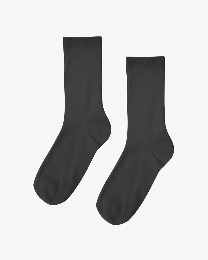 Klassiska Classic Organic damstrumpor – lavagrå