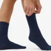 Klassiska Classic Organic damstrumpor – marinblå