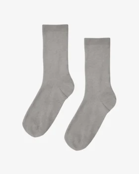 Klassiska Classic Organic damstrumpor – melerad grå