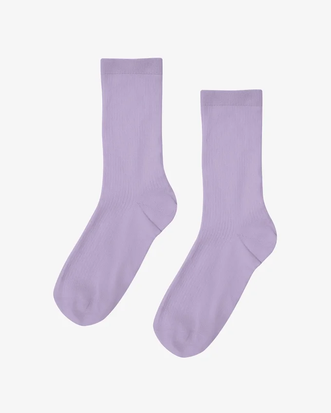 Klassiska Classic Organic damstrumpor – mjuk lavendel