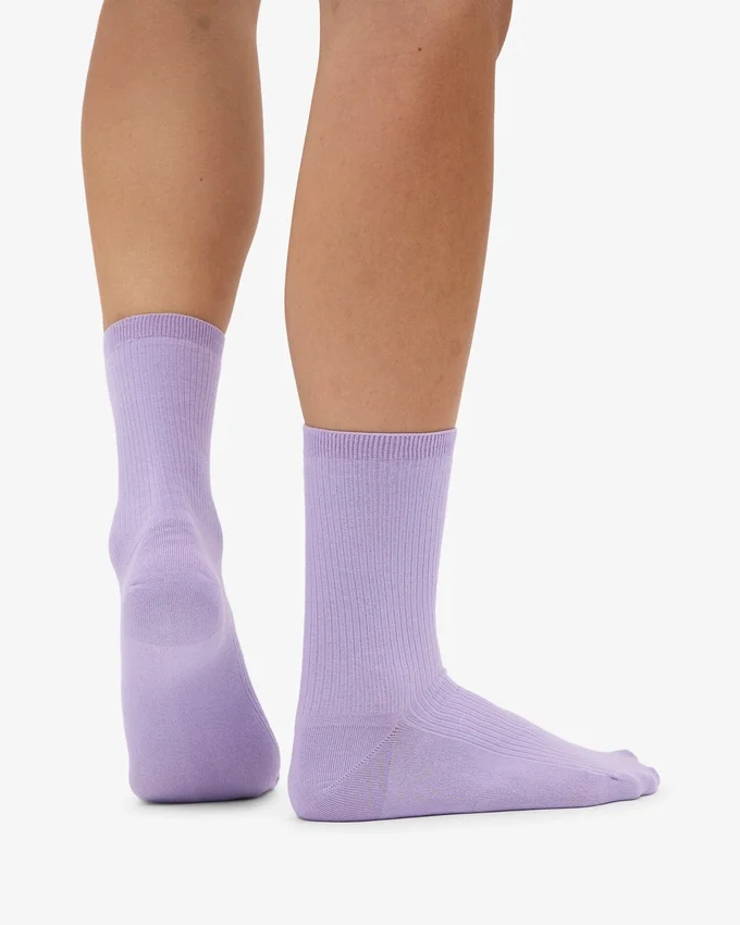 Klassiska Classic Organic damstrumpor – mjuk lavendel