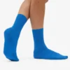 Klassiska Classic Organic damstrumpor – Pacific Blue