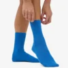 Klassiska Classic Organic damstrumpor – Pacific Blue