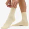 Klassiska Classic Organic damstrumpor – Soft Yellow