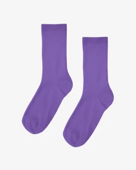 Klassiska Classic Organic damstrumpor – ultraviolett