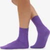 Klassiska Classic Organic damstrumpor – ultraviolett