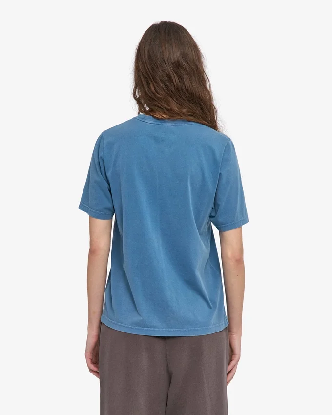 Light Organic Tee – Faded Indigo