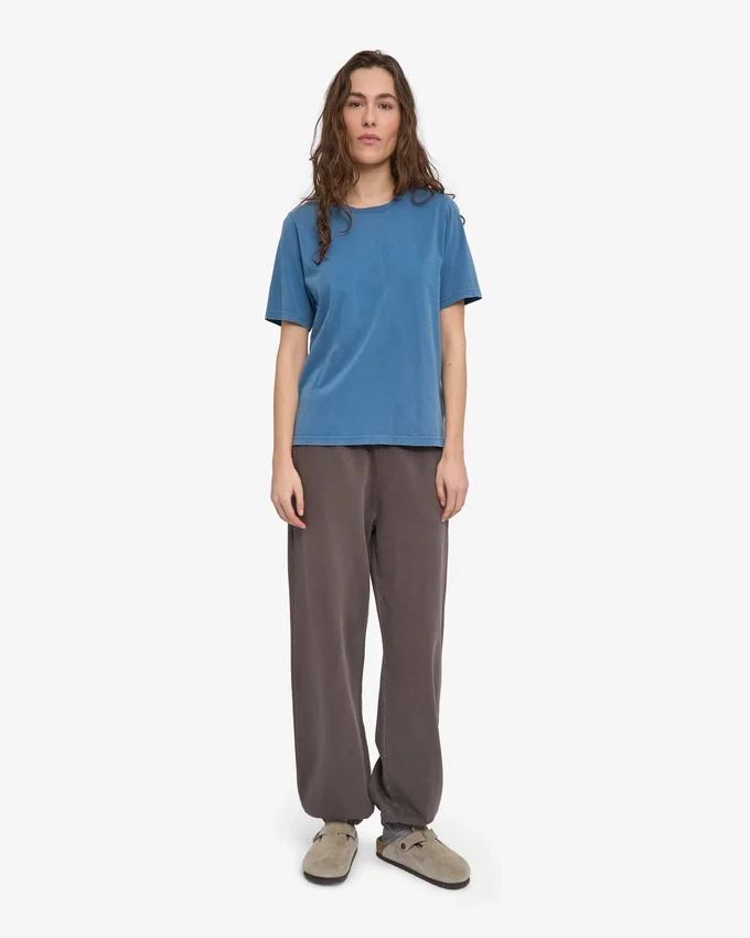 Light Organic Tee – Faded Indigo