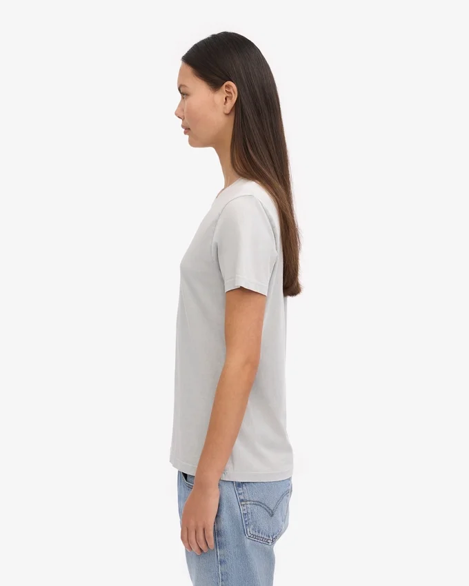 Light Organic Tee för dam – blekt grå