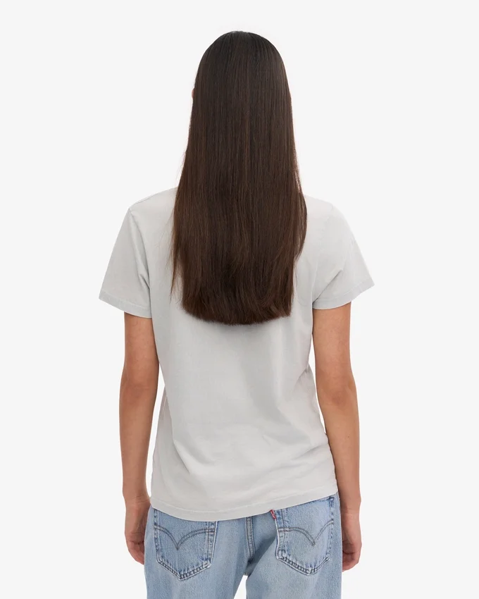Light Organic Tee för dam – blekt grå