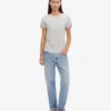 Light Organic Tee för dam – blekt grå