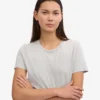 Light Organic Tee för dam – blekt grå