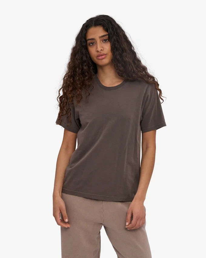 Light Organic Tee för dam – blekt lergrå