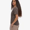 Light Organic Tee för dam – blekt lergrå