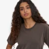 Light Organic Tee för dam – blekt lergrå