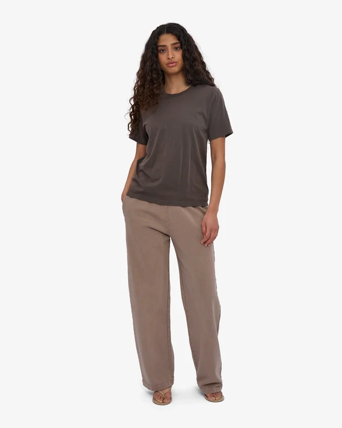Light Organic Tee för dam – blekt lergrå