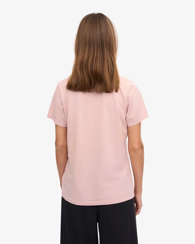 Light Organic Tee för dam – blekt rosa