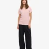Light Organic Tee för dam – blekt rosa