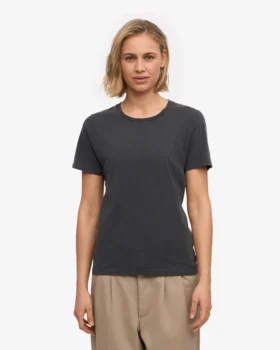 Light Organic Tee för dam – blekt svart