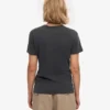 Light Organic Tee för dam – blekt svart