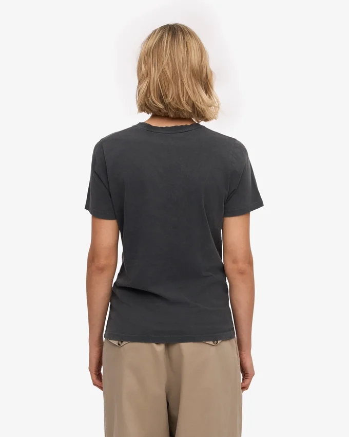 Light Organic Tee för dam – blekt svart