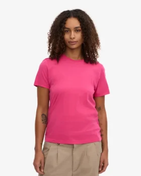Light Organic Tee för dam – Bubblegum Pink