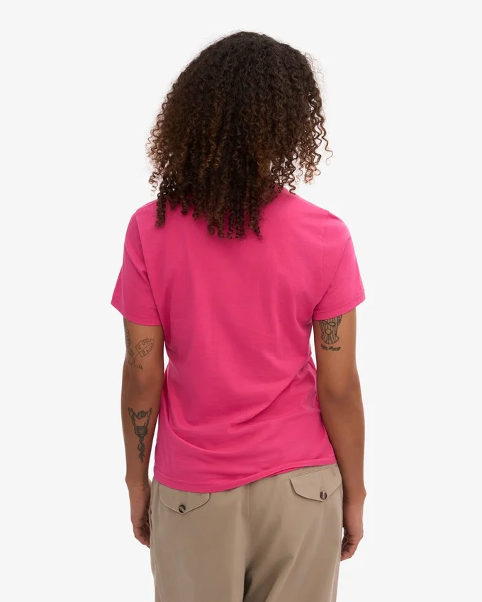 Light Organic Tee för dam – Bubblegum Pink