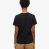 Light Organic Tee för dam – djupsvart