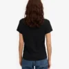 Light Organic Tee för dam – djupsvart