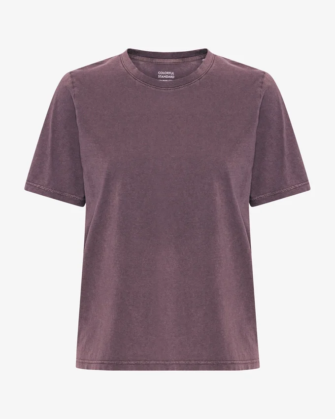 Light Organic Tee för dam – Faded Grape