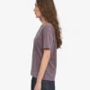 Light Organic Tee för dam – Faded Grape
