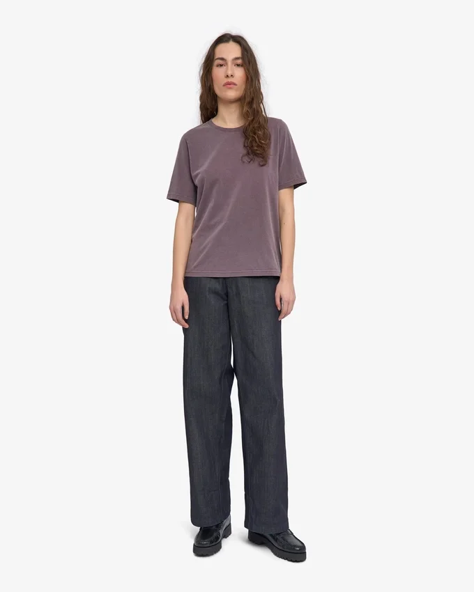 Light Organic Tee för dam – Faded Grape