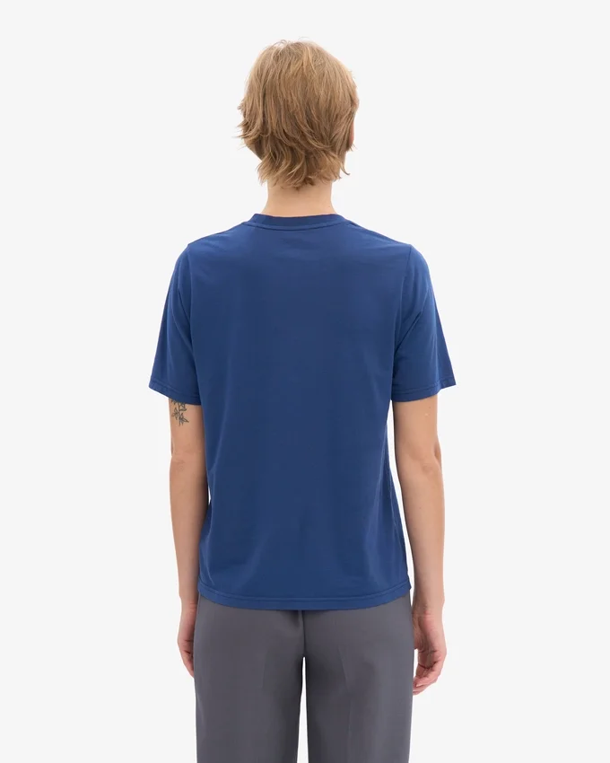 Light Organic Tee för dam – marinblå