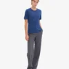 Light Organic Tee för dam – marinblå