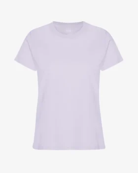 Light Organic Tee för dam – mjuk lavendel