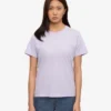 Light Organic Tee för dam – mjuk lavendel