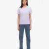 Light Organic Tee för dam – mjuk lavendel